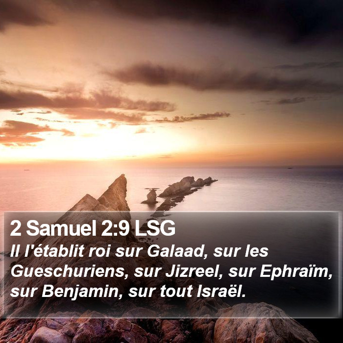 2 Samuel 2:9 LSG Bible Study
