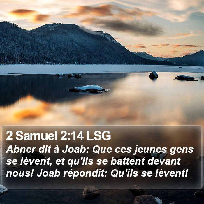 2 Samuel 2:14 LSG Bible Study