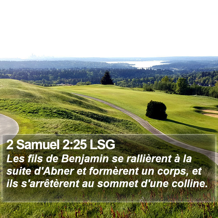 2 Samuel 2:25 LSG Bible Study