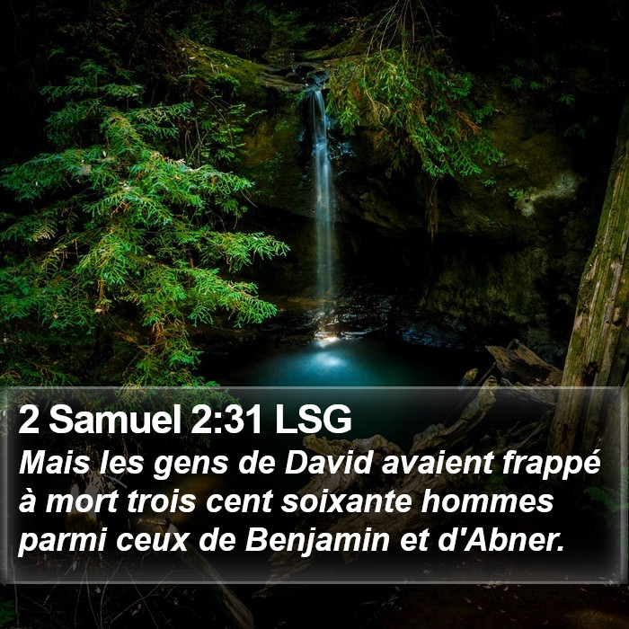 2 Samuel 2:31 LSG Bible Study
