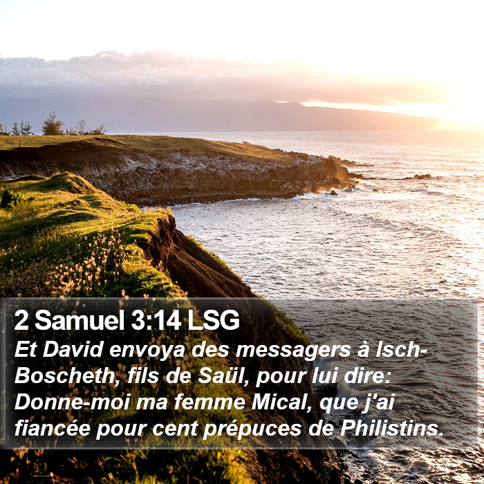 2 Samuel 3:14 LSG Bible Study