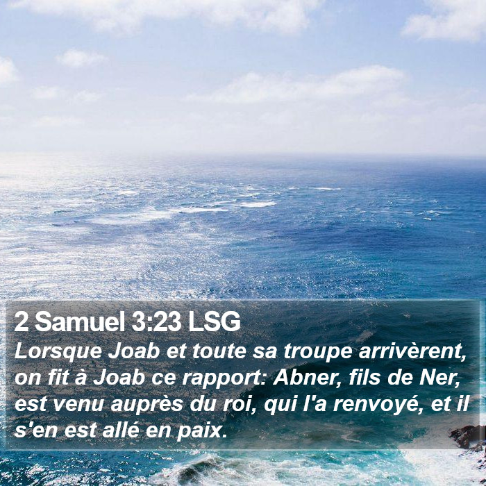 2 Samuel 3:23 LSG Bible Study