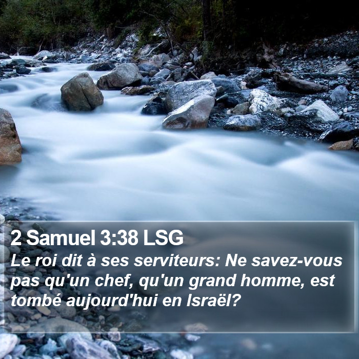 2 Samuel 3:38 LSG Bible Study