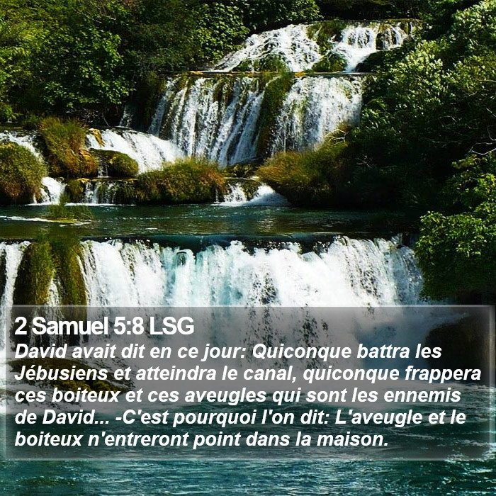 2 Samuel 5:8 LSG Bible Study