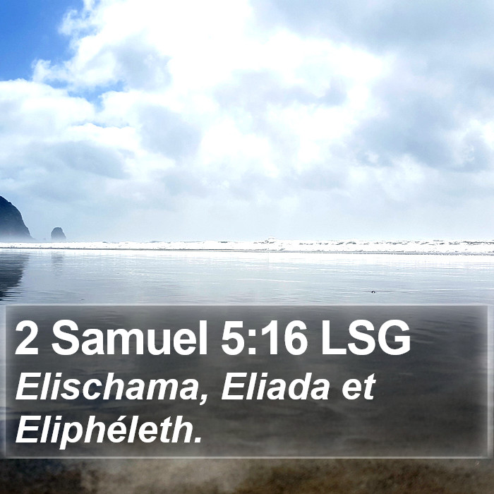 2 Samuel 5:16 LSG Bible Study
