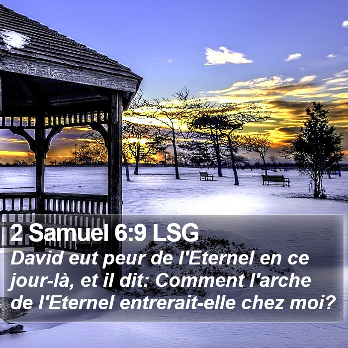 2 Samuel 6:9 LSG Bible Study