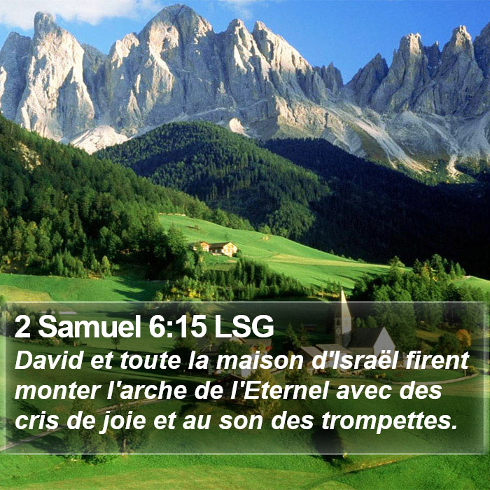 2 Samuel 6:15 LSG Bible Study