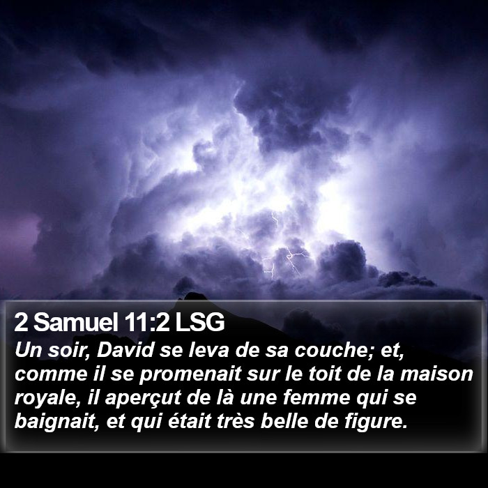 2 Samuel 11:2 LSG Bible Study