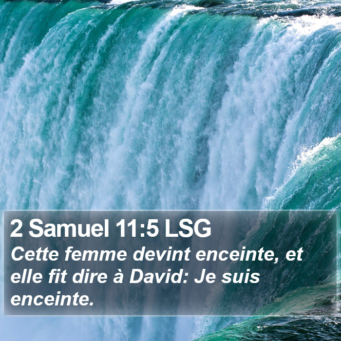 2 Samuel 11:5 LSG Bible Study