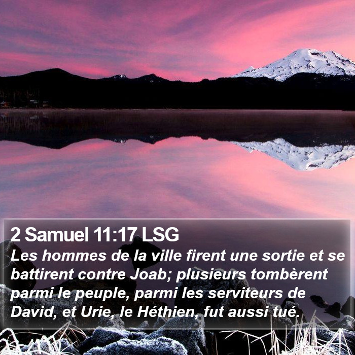 2 Samuel 11:17 LSG Bible Study