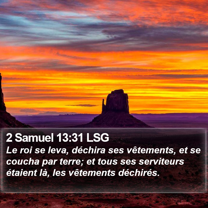 2 Samuel 13:31 LSG Bible Study