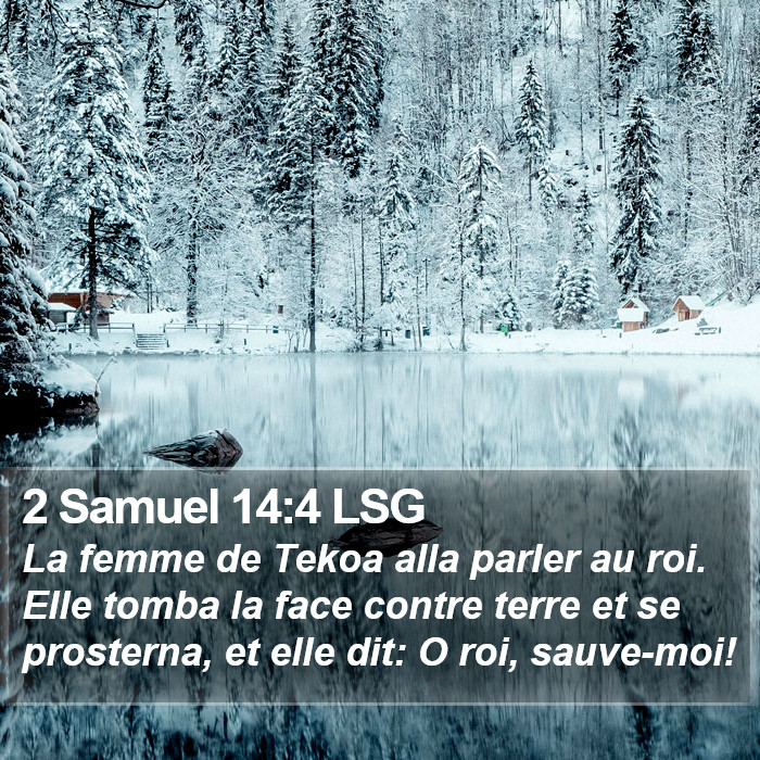 2 Samuel 14:4 LSG Bible Study