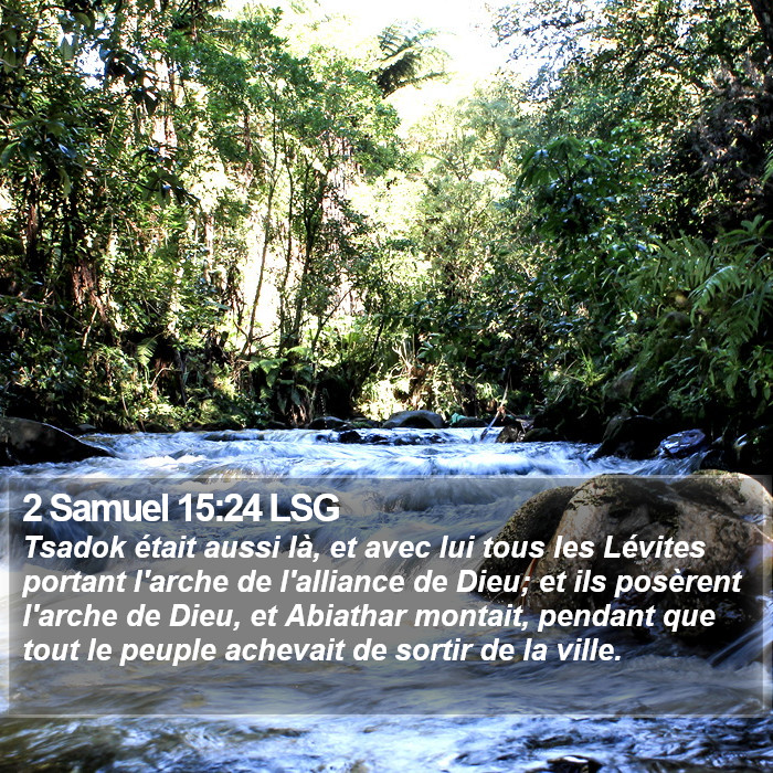 2 Samuel 15:24 LSG Bible Study