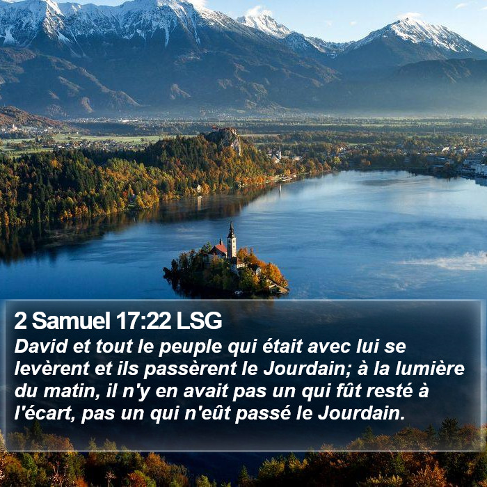 2 Samuel 17:22 LSG Bible Study