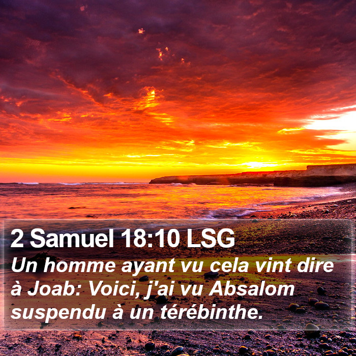 2 Samuel 18:10 LSG Bible Study