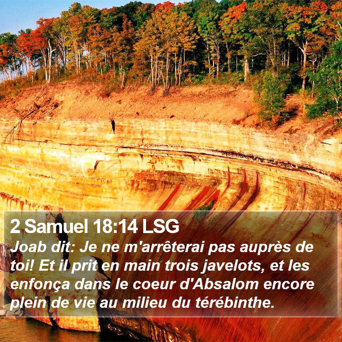 2 Samuel 18:14 LSG Bible Study