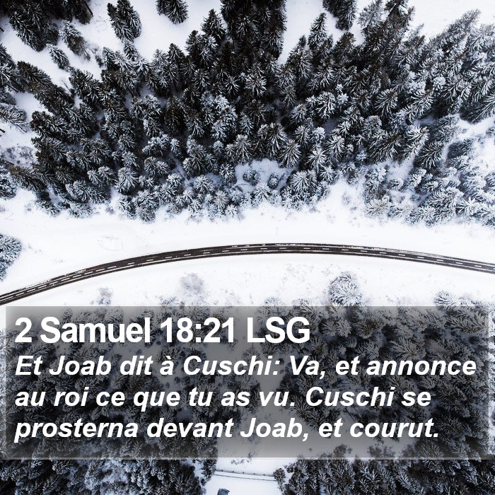 2 Samuel 18:21 LSG Bible Study