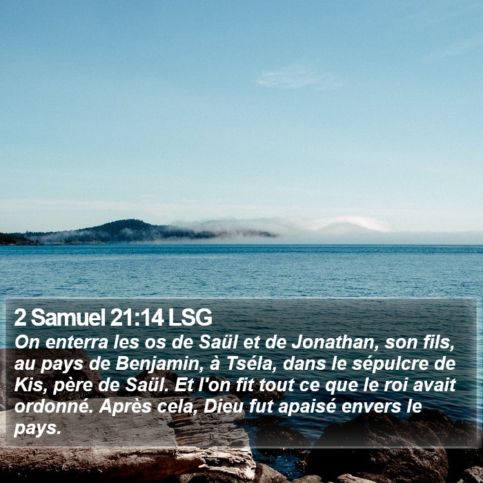 2 Samuel 21:14 LSG Bible Study