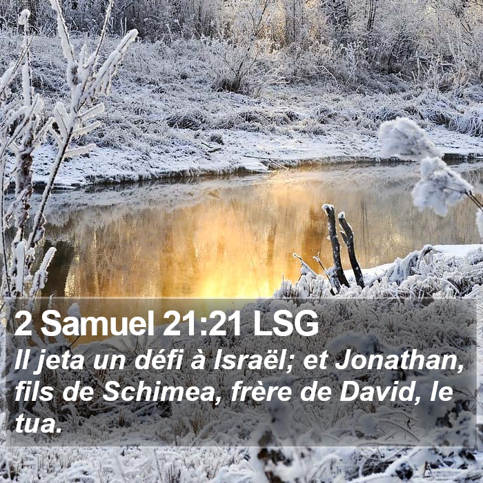 2 Samuel 21:21 LSG Bible Study