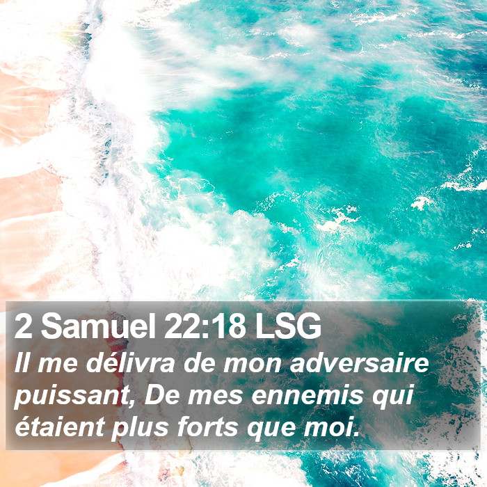 2 Samuel 22:18 LSG Bible Study