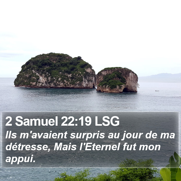 2 Samuel 22:19 LSG Bible Study