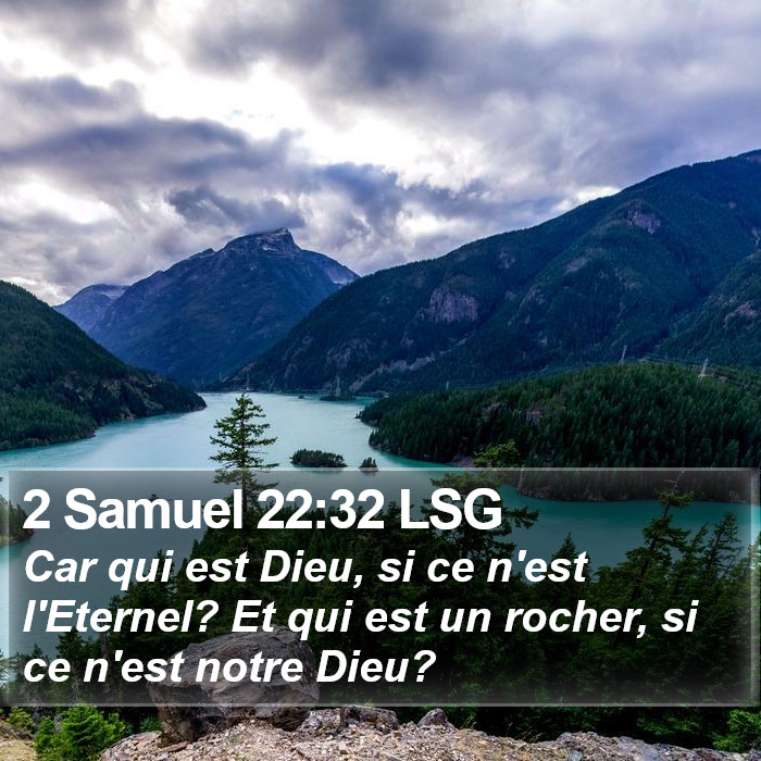 2 Samuel 22:32 LSG Bible Study