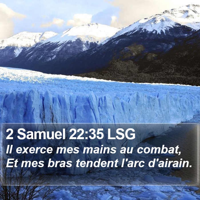 2 Samuel 22:35 LSG Bible Study