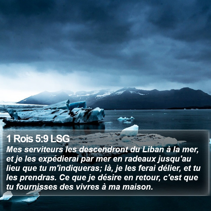 1 Rois 5:9 LSG Bible Study