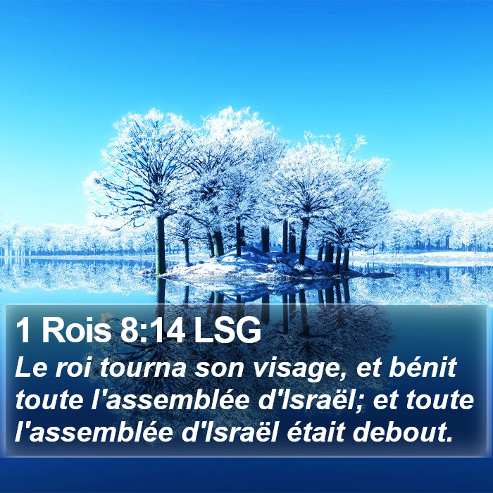 1 Rois 8:14 LSG Bible Study