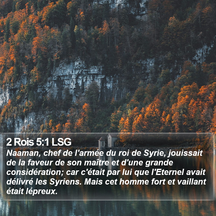 2 Rois 5:1 LSG Bible Study