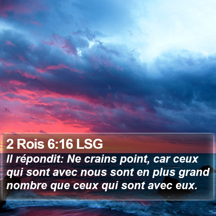 2 Rois 6:16 LSG Bible Study