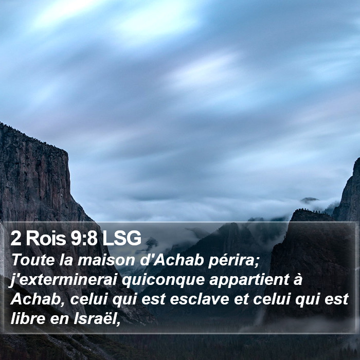 2 Rois 9:8 LSG Bible Study