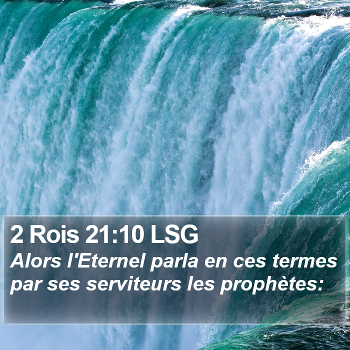 2 Rois 21:10 LSG Bible Study