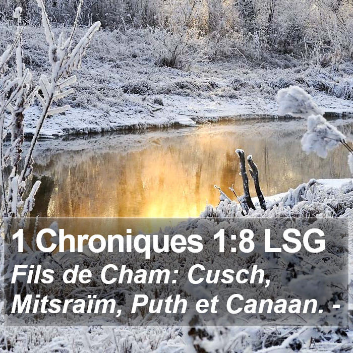 1 Chroniques 1:8 LSG Bible Study