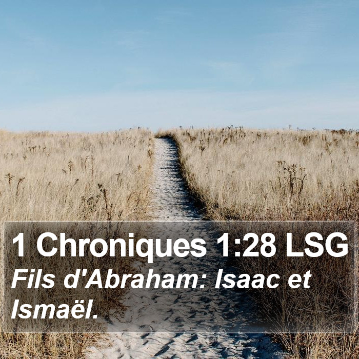 1 Chroniques 1:28 LSG Bible Study