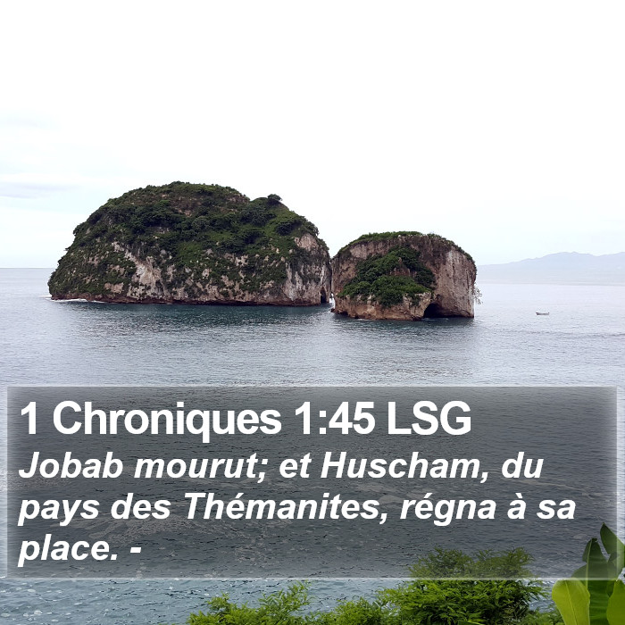 1 Chroniques 1:45 LSG Bible Study