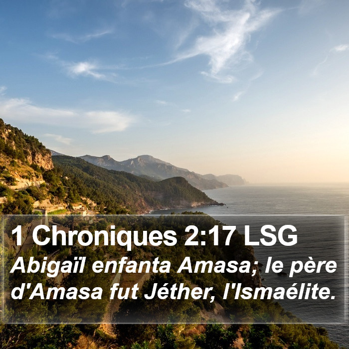 1 Chroniques 2:17 LSG Bible Study