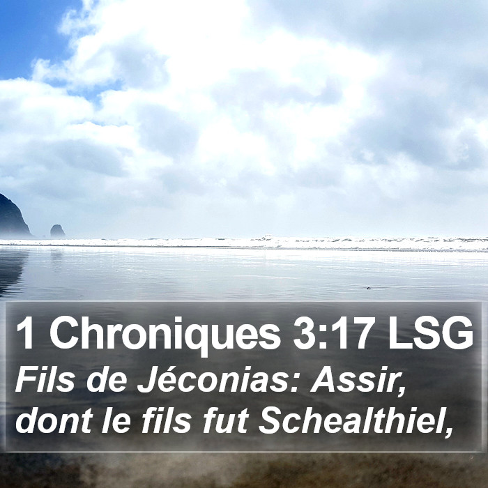 1 Chroniques 3:17 LSG Bible Study