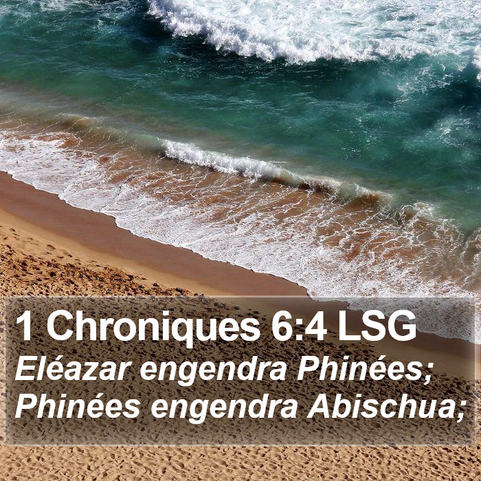 1 Chroniques 6:4 LSG Bible Study