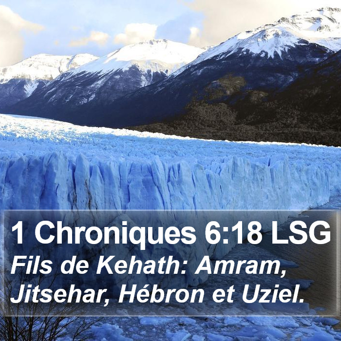 1 Chroniques 6:18 LSG Bible Study