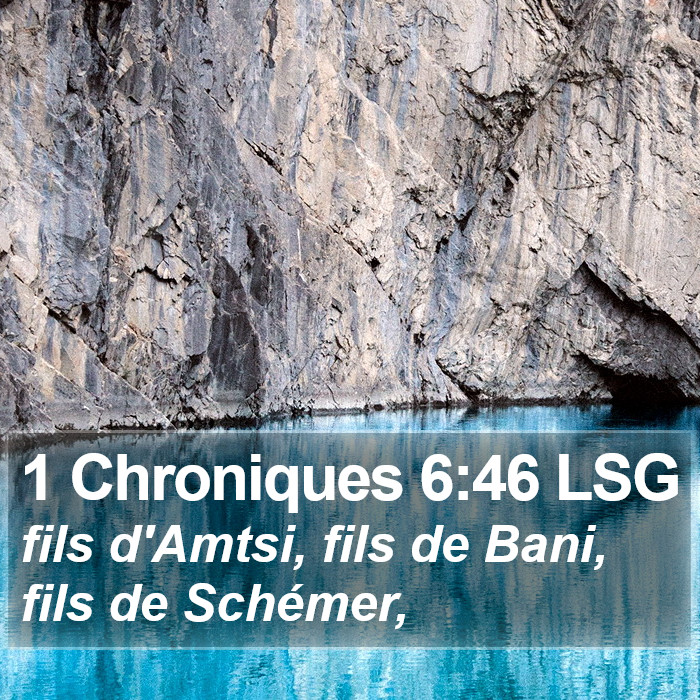 1 Chroniques 6:46 LSG Bible Study