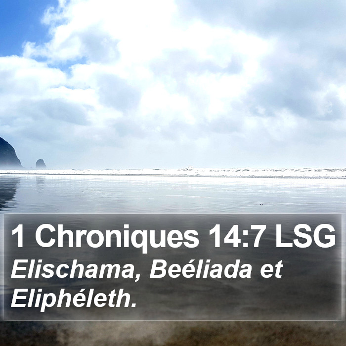 1 Chroniques 14:7 LSG Bible Study