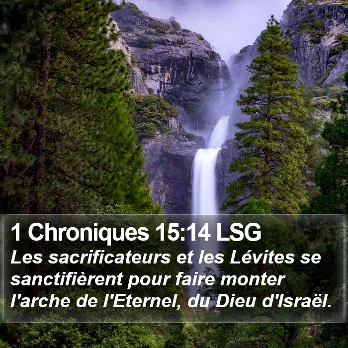 1 Chroniques 15:14 LSG Bible Study