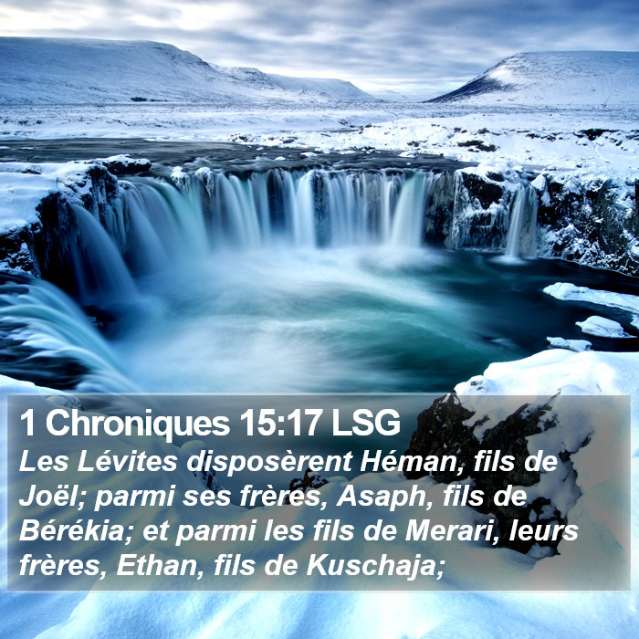 1 Chroniques 15:17 LSG Bible Study