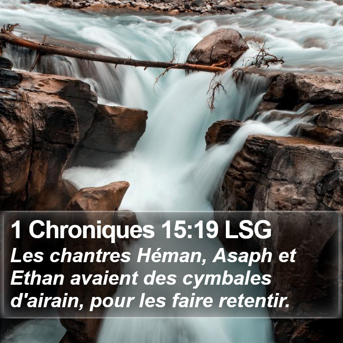 1 Chroniques 15:19 LSG Bible Study