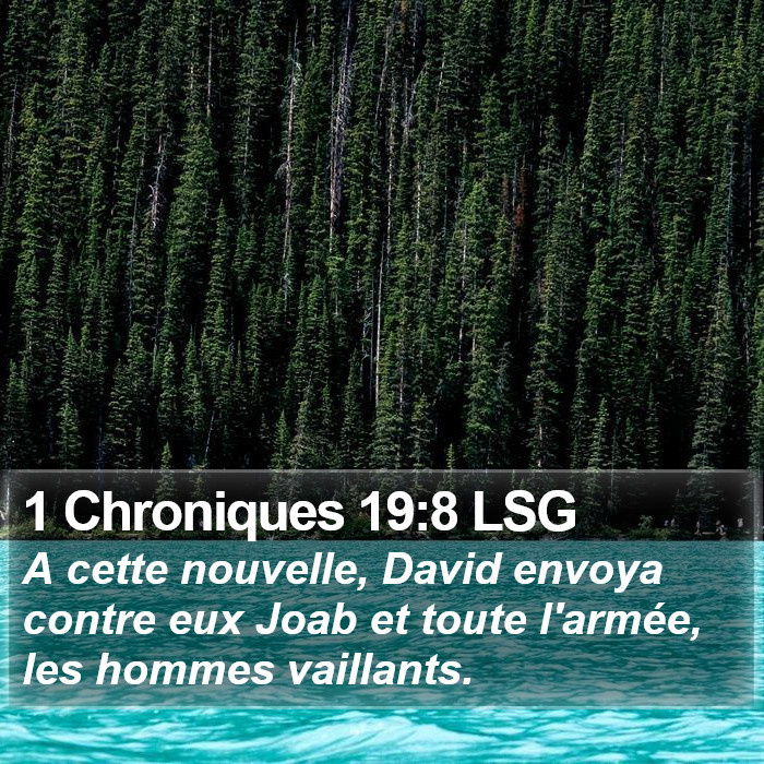 1 Chroniques 19:8 LSG Bible Study
