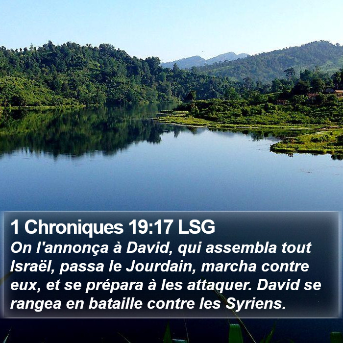 1 Chroniques 19:17 LSG Bible Study