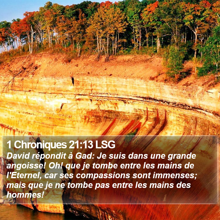 1 Chroniques 21:13 LSG Bible Study