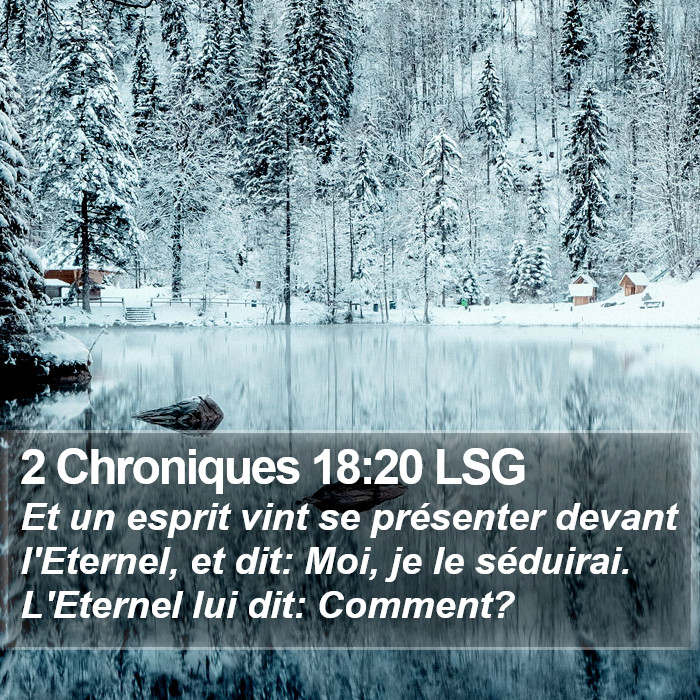 2 Chroniques 18:20 LSG Bible Study