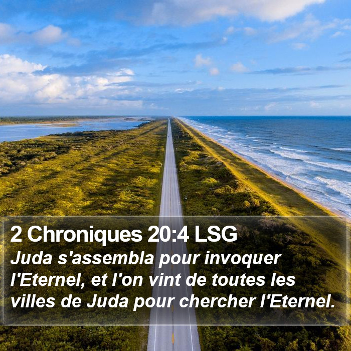 2 Chroniques 20:4 LSG Bible Study